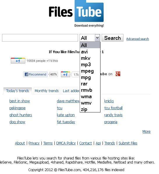 File Share Search Engines
